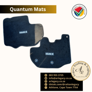 Toyota Quantum Mats Black