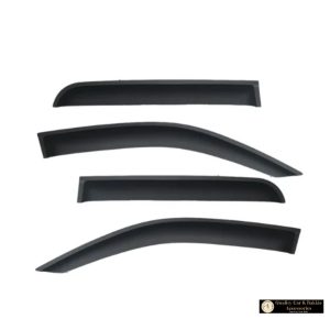 Toyota Hilux Double Cab 2016-2025 Windshields/Rain Deflectors Matte Black