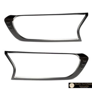 Ford Ranger T7, 2016-2021 Headlight Light Trims Black