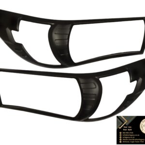 Toyota Hilux GD6, 2016-2021 Headlight Trims Black