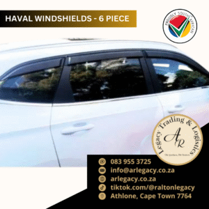 HAVAL H6 Windshield/Rain Deflectors - 6 Piece