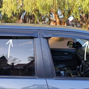 VW Amarok Double Cab 2010-2021 Windshields/Rain Deflectors