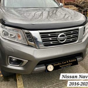 Nissan Navara 2016-2020 Bonnet Guard Protector 1-Piece Gloss Black
