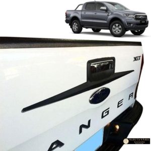 Ford Ranger 2012-2021 Tailgate Handle Trim Matte Black