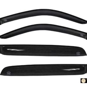 GWM Steed 5 Double Cab Windshields/Rain Deflectors 4-piece