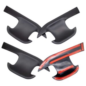 Ford Ranger 2022+ Doorhandle Bowl Covers Matte Black