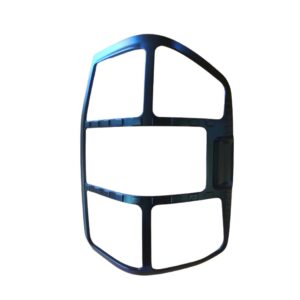 Ford Ranger 2022+ Low Spec Rear Light Trims Matte Black