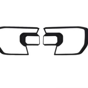 Ford Ranger 2022+ Low Spec Headlight Trims Matte Black